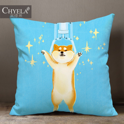 敬平日本柴犬可爱日系秋田犬周边汽车沙发睡觉抱枕靠垫定制礼物 4 40