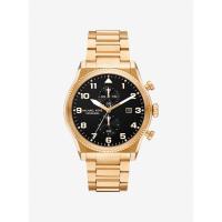 金 tone石英表男款商务运动防水防刮耐用礼品腕表