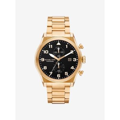 金 tone石英表男款商务运动防水防刮耐用礼品腕表