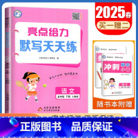 [正版]2025春亮点给力默写天天练 五年级下册语文人教版 5年级下小学生单元复习自主检测 字词专项复习期末真题优化卷