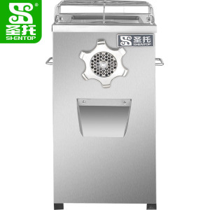 圣托(Shentop)菜市场台式切片切丝切粒机 立式猪肉单切切肉机 DFD02