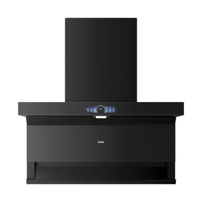 海尔一级能效顶侧双吸油烟机CXW-358-E900C72 27m3/min大吸力钢化玻璃触摸控烟不跑烟