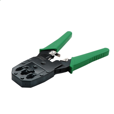 长鹿三用网络压线钳 609201. 8P8C 6P6C 4P4C 把