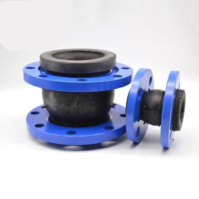 汐岩直销16公斤可曲挠橡胶软接头 管道伸缩减震橡胶法兰软接401000 DN2501.6mpa