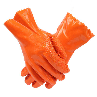 东亚 718防滑浸塑手套止滑耐磨防水耐油耐酸碱 5副/包(单位:包)