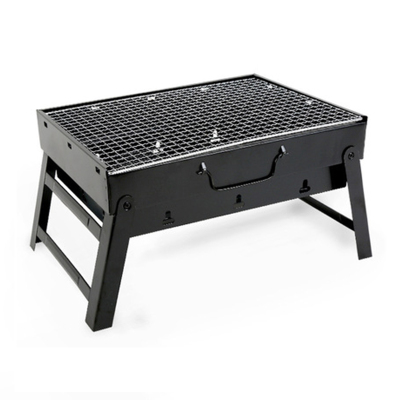  烧烤炉烧烤架户外加厚折叠便携烧烤炉闪电客家用木炭碳烤炉