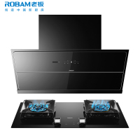 [变频]老板(ROBAM)抽油烟机烟灶套餐两件套侧吸式触控式25立方+5.2kW灶具厨电套装28X6ST+57B8A