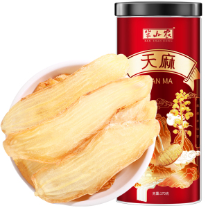 半山农 大天麻片 天麻切片 非天麻粉 云南昭通 泡酒药材 170g