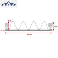 浴室拖鞋架壁挂厕所墙壁挂式置物架免打孔不锈钢卫生间鞋子收纳架 三维工匠