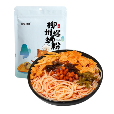 满199减120-幸运小熊螺蛳粉柳州正宗螺丝粉广西特产螺狮粉方便粉丝300g