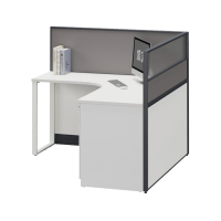 臻远ZYGW-116屏风工作卡位职员桌办公桌 L型单人位