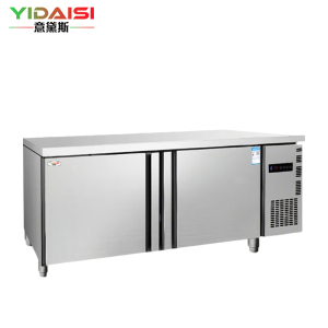 意黛斯(YIDAISI) 工作台 卧式 侧开门 银色 YDS-ZLGZT-1.2D全冷冻款300L电冰箱 直冷款