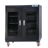 臻远ZY-FCG05工业防潮柜电子防潮箱低湿度存储柜元器件芯片干燥柜 FCM(20-60%RH)435L黑色款