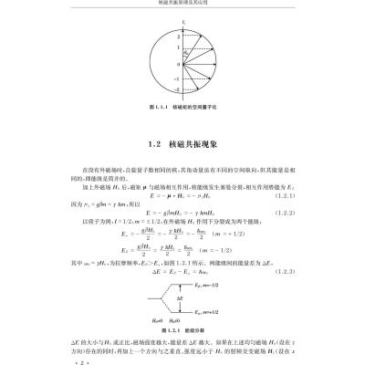核磁共振原理及其应用