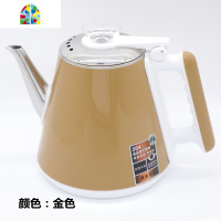 家用自动上水茶吧机茶炉食品级304烧水壶功夫茶具煮茶泡茶壶 FENGHOU 纯黑色半自动防烫水壶 1.2升