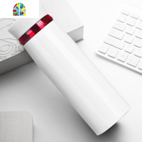 保温杯女超轻量男水杯学生便携创意个性潮流情侣ins女士杯子简约 FENGHOU 黑红