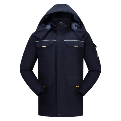 天鸣 纯棉加厚中长款可拆卸羽绒内胆TMG8902J冬装防寒服 源头工厂可定制 160-190 件