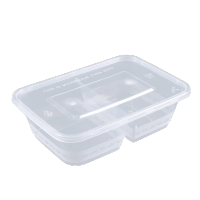 吾梓 一次性餐盒 方形打包饭盒 650ml*300个/箱