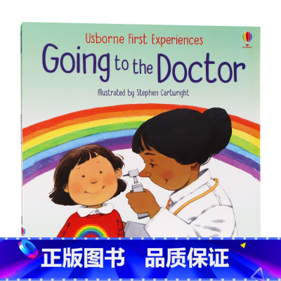 [正版]Usborne出品 看医生Going to the Doctor英文原版绘本儿童英语启蒙 学龄前儿童生活体验图