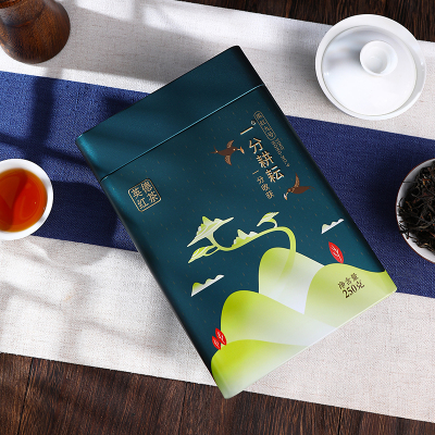 一分耕耘红茶 墨绿色商务罐装红茶 英德红茶英红九号 功夫红茶茶叶送礼250g/罐