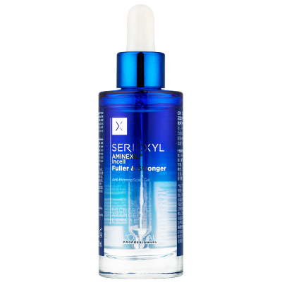 欧莱雅芯基源防脱育发精华液营养水神器男女士头发增长液180ml小蓝瓶