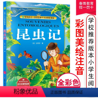 [正版]昆虫记原著美绘注音版6-10岁课外书三四五六年级儿童文学中小学生阅读课外书彩图版外国文学少儿经典