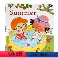 [正版]夏天 Summer 英文原版绘本 儿童启蒙纸板图画故事书 感知四季 Child's Play 出版 亲子互动