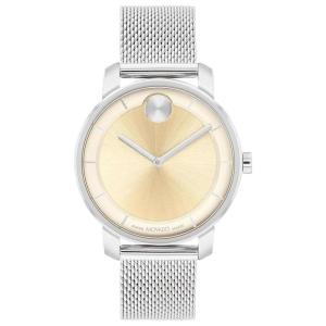 Movado/摩凡陀瑞士石英女士腕表mm防水不锈钢表带Movado灵感女款