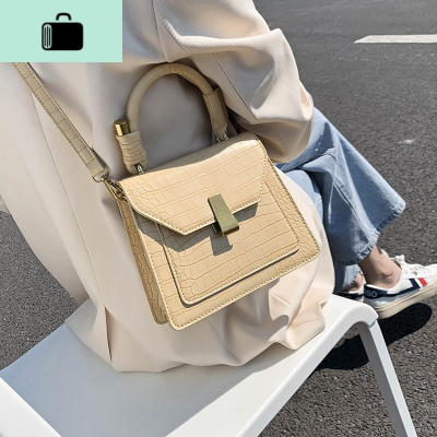 夏天网红女包包2020新款潮手提包时尚单肩斜挎包女百搭ins小方包NEW LAKE