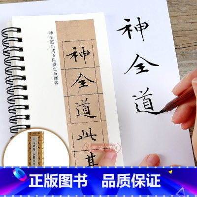[正版]明文徵明小楷草堂十志碑帖临摹卡主编洪亮简体旁注楷书毛笔字帖书法成人学生临摹单行放大古帖墨迹本安徽美术出版社