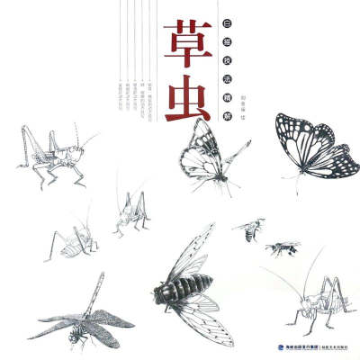 [M]草虫/白描技法精解-9787539337265
