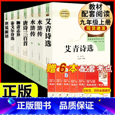 [人教版7册]九年级上册名著 [正版]简爱书籍原着 夏绿蒂勃朗特着人民教育出版社九年级下册语文必读文学经典书目完整版无删