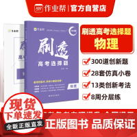作业帮2025版刷透高考选择题 物理高考题型专项训练新高考版高三复习资料必刷题快捷提分