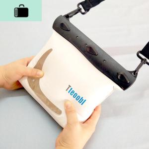 单肩防水包旅行沙滩水上乐园包透明斜挎包女潜水游泳海边漂流装备NEW LAKE女斜挎包