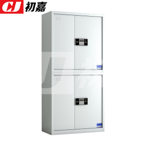 初嘉(CJ) CJ4102413 保密柜文件柜钢制密码柜办公铁皮资料柜档案柜 常规分双节电子锁