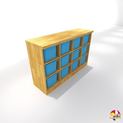 SBG001 书包柜 12格无门