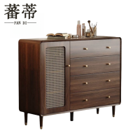 蕃蒂矮柜一门大四抽台