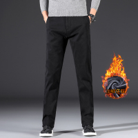 金盾(KIN DON)厚款休闲裤男秋冬季百搭长裤宽松直筒男裤冬天男士长裤子阔腿男裤42码大码裤