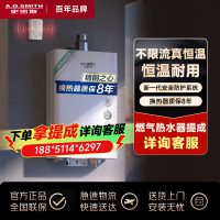 A.O.史密斯佳尼特16升燃气热水器 家用洗澡 恒温耐用 不锈钢换热器8年 新品JSQ31-XTC