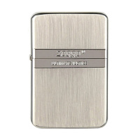 zorro佐罗煤油打火机横拉丝超薄个性创意防风情人生日送男友礼物男士礼品