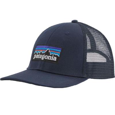  PATAGONIA女士有机棉网眼拼接六片可调节棒球帽 Blue