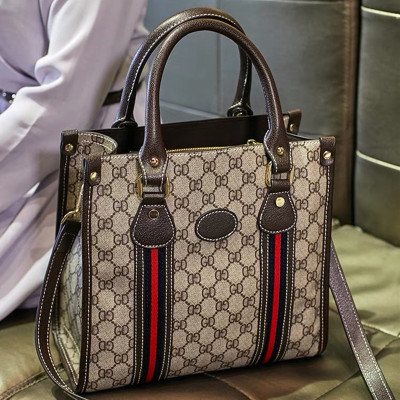 蒂兰仕女包1046新款女士手提包大容量包包女简约时尚随性韩版百搭大气单肩包斜挎包托特方可调节双肩带方块包