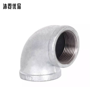 沐霓优品 镀锌弯头 DN20 个