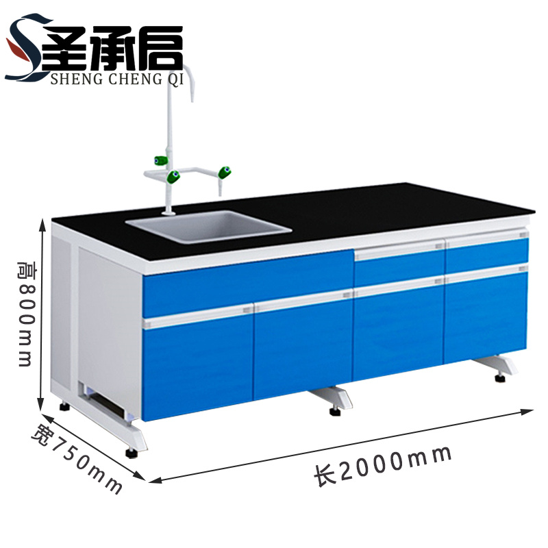 圣承启 实验台 钢木实验桌张