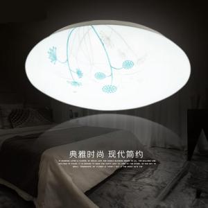 苏宁放心购 亚克力led吸顶灯圆形卧室灯楼梯灯楼道阳台走道 厕所圆灯面包灯具