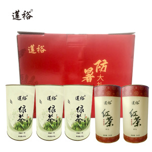 莲裕 防暑茶叶礼盒 B 1250克 盒