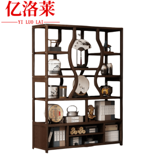 亿洛莱 无抽无门博古架 70*25*173cm 个