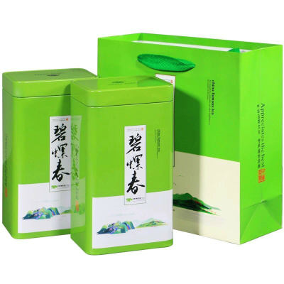共一斤-碧螺春2021新茶浓香型春茶礼盒装500g散装茶叶绿茶