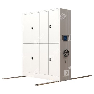 居将 智能密集架移动式档案柜钢制轨道智能密集柜 一列2组