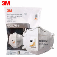 3M口罩KN95针织不勒耳朵防尘透气口罩防飞沫防雾霾25只透气骑行带呼吸阀男女通用